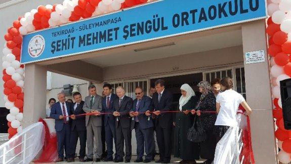 Şehidimizin Adı Marmara Ortaokulunda Yaşayacak: "Şehit Mehmet Şengül Ortaokulu"