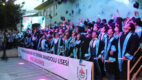 Tekirdağ Mesleki ve Teknik Anadolu Lisesinin 68. Mezuniyet Töreni