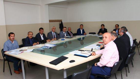  İlçe Milli Eğitim Müdürleri Haziran Ayı Toplantısı Çerkezköyde Yapıldı