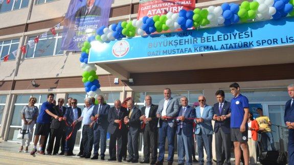 Tekirdağ Büyükşehir Belediyesi Gazi Mustafa Kemal Atatürk Spor Lisesinin Devir-Teslim Töreni Çorluda Yapıldı.