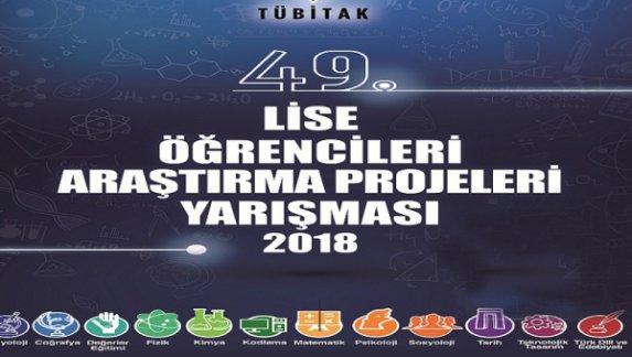 İstanbul Avrupa Sergisine Davet Edilen TÜBİTAK 2018 Yılı Lise Öğrencileri Araştırma Projeleri Yarışması Sonuçlandı