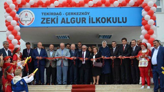 Çerkezköy Zeki ALGUR İlkokulu Açıldı