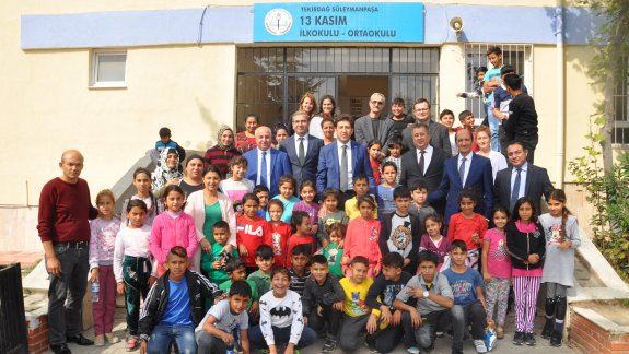  İl Milli Eğitim Müdürümüz Ersan Ulusan Süleymanpaşa ve Malkara İlçelerinde Okulları Ziyaret Etti