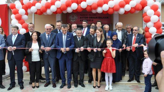 Malkara Ayten-Orhan Balkan Anaokulu´nun Açılışı Yapıldı