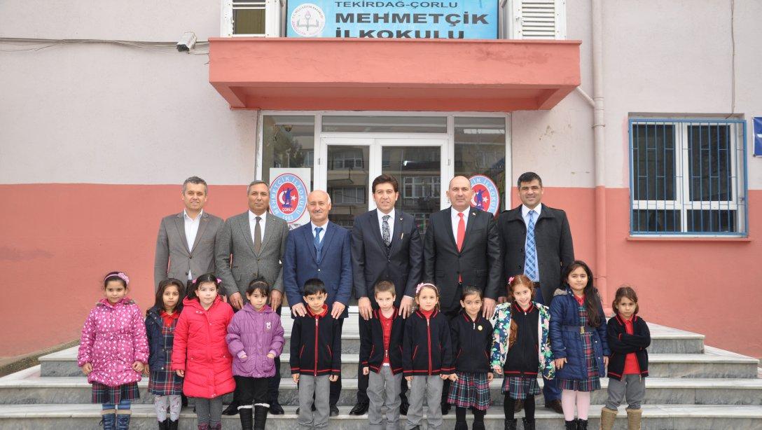 İl Milli Eğitim Müdürümüz  Ersan Ulusan Çorlu Mehmetçik İlkokulunu Ziyaret Etti