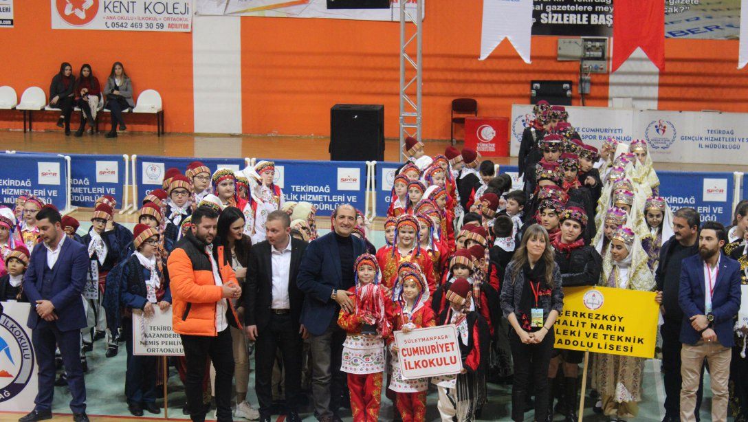 Okul Sporları Türk Halk Oyunları İl Finali Yapıldı