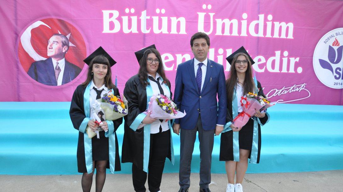 İl Milli Eğitim Müdürümüz Ersan Ulusan Tekirdağ Belediyesi Sosyal Bilimler Lisesi Mezuniyet Törenine Katıldı
