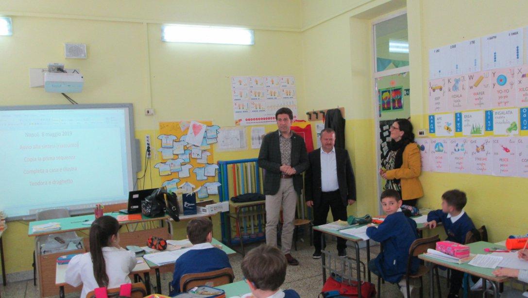 İl Milli Eğitim Müdürümüz  Ersan Ulusan İtalya'da Okul Ziyaretinde Bulundu