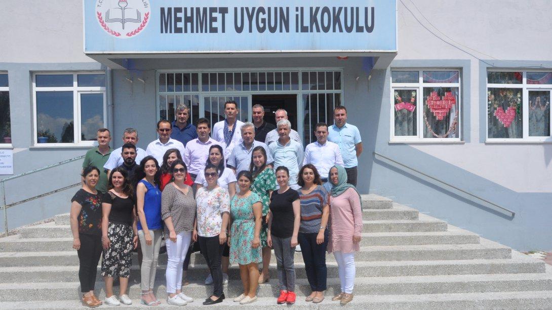 İl Milli Eğitim Müdürümüz Ersan Ulusan Mesleki Çalışma Programı Kapsamında Saray Mehmet Uygun İlkokulu Öğretmenleri İle Buluştu