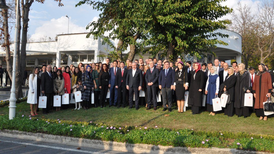 T.B.M.M. Başkanımız Mustafa Şentop Florya Atatürk Deniz Köşkü'nde Öğretmenlerimizi Ağırladı