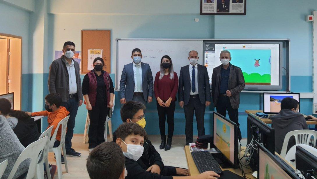 Bilişim Üretim Projesi Pilot Okulu Süleymanpaşa Öğretmen Mediha Mehmet Tetikol Ortaokulu Ziyaret Edildi