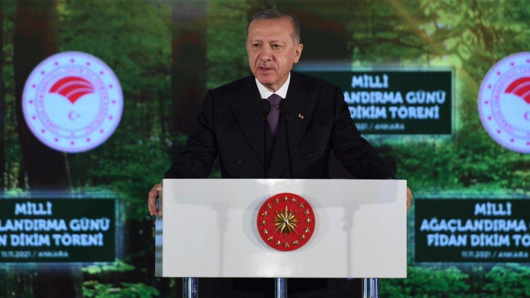 Cumhurbaşkanı Erdoğan Öğretmenler Günü İçin Fidan Bağış Kampanyası Başlatıldığını Duyurdu