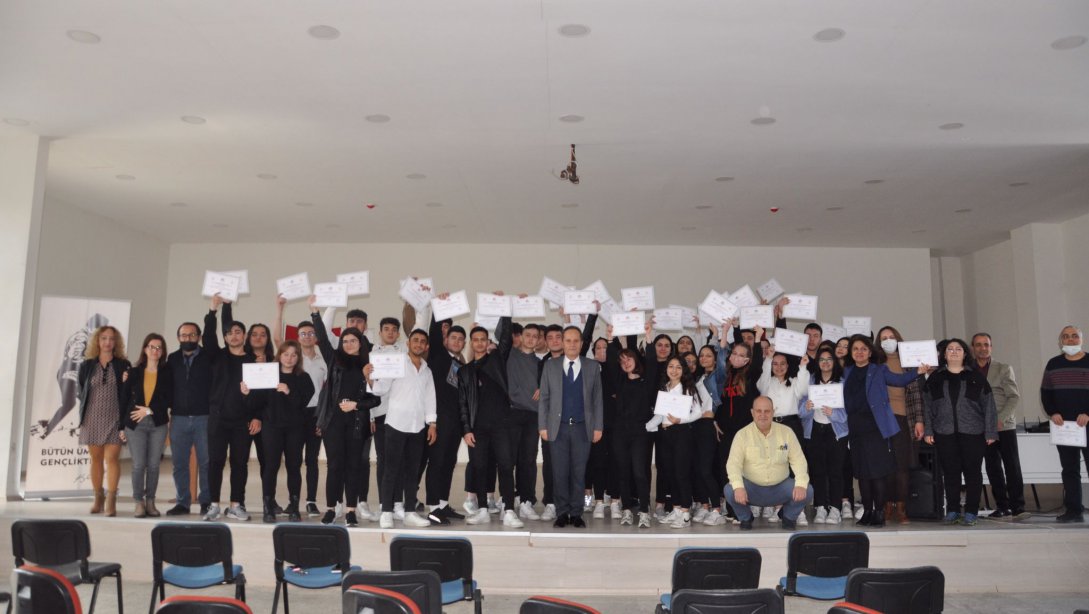 57. Alay Anadolu  Lisesinde Teşekkür Belgesi Takdim Töreni Düzenlendi