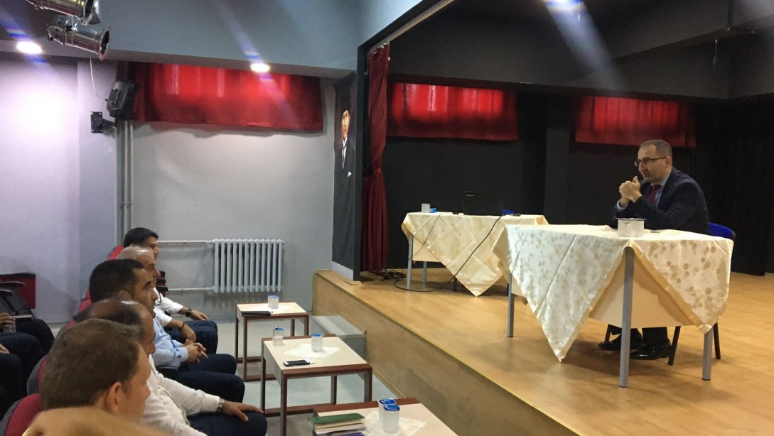 Kapaklı ve Çerkezköy İlçelerimizde Merkezi Sınav (LGS-YKS) Verileri İle İlgili Bilgilendirme ve Değerlendirme Toplantıları Yapıldı