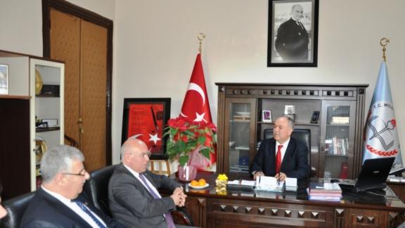 Süleymanpaşa  Belediye Başkanı İl Milli Eğitim Müdürümüzü Ziyaret etti.