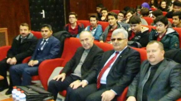 Öğrencilerimize Yönelik Osmanlının Temel Değerleri konulu Konferans Gerçekleştirdik