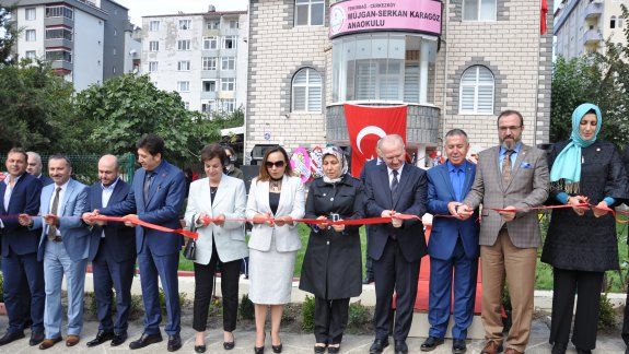 Çerkezköyde Hayırsever Müjgan - Serkan Karagöz Anaokulu Törenle Açıldı.