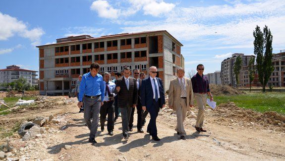 Tekirdağ Valisi Sayın Mehmet CEYLAN İlimizdeki Eğitim Yatırımlarını İnceledi