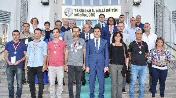 2017 - 2018 Eğitim - Öğretim yılı İl Milli Eğitim Müdürlüğü  Öğretmenler arası Spor Turnuvaları Ödül Töreni Yapıldı