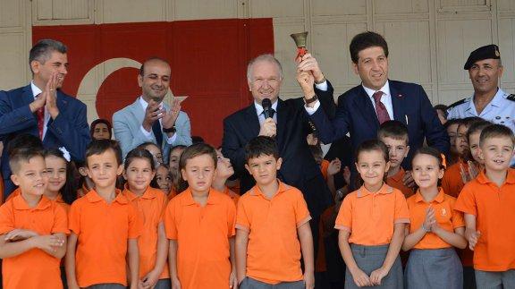 2018-2019 Eğitim Öğretim Yılı İlk Ders Zili Karacakılavuz İlkokulunda Çaldı