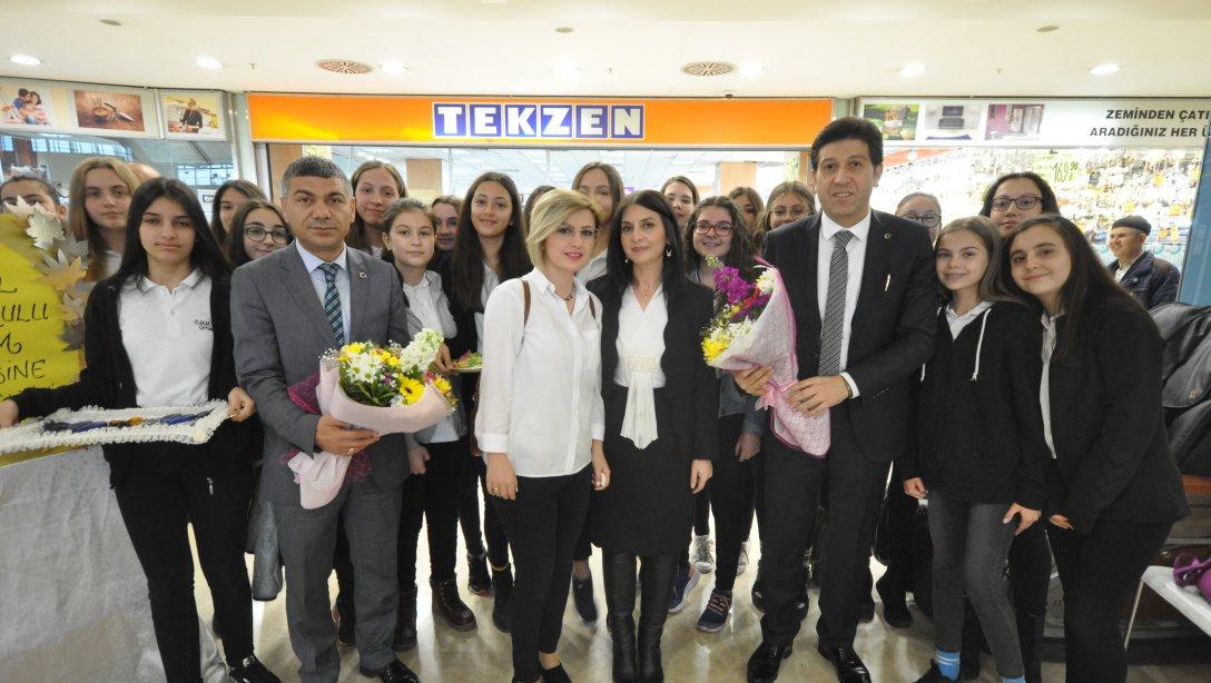 Öğretmen Mediha Mehmet Tetikol Ortaokulu Resim Sergisinin Açılışı Yapıldı