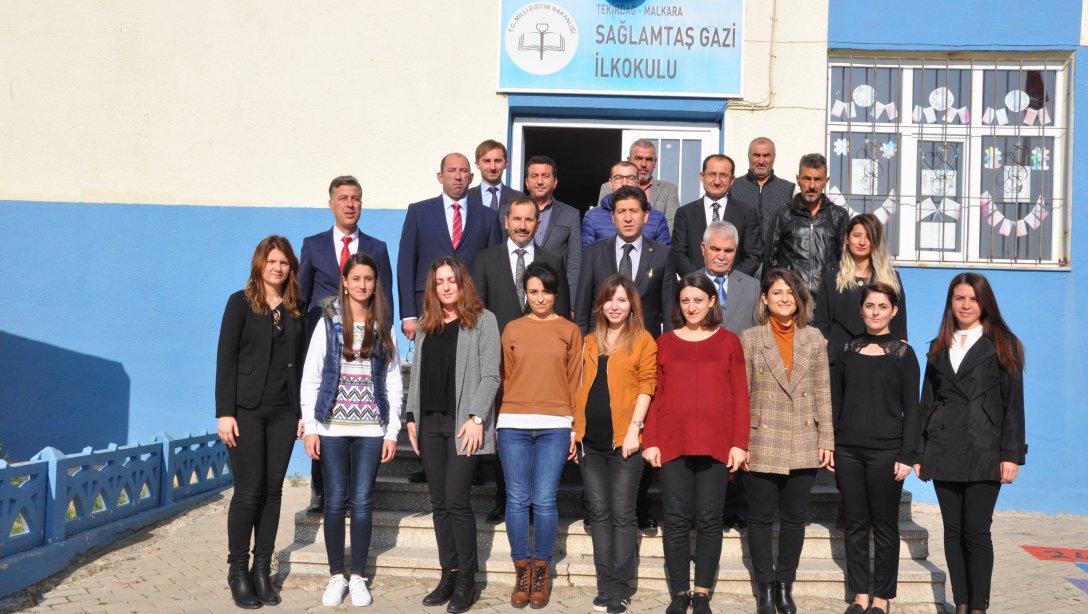 İl Milli Eğitim Müdürümüz Ersan Ulusan Öğretmenler Haftası Kapsamında Malkara Sağlamtaş Gazi İlkokulunu Ziyaret Etti