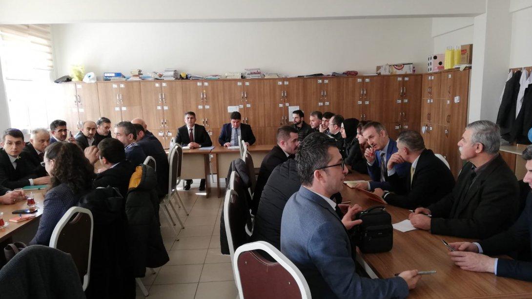 İmam Hatip Ortaokulları ve Anadolu İmam Hatip Liseleri Değerlendirme ve Planlama Toplantısı Yapıldı
