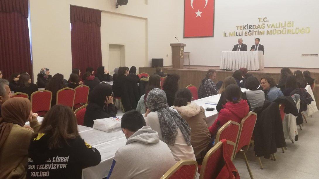Anadolu Mektebi Okuma Faaliyetleri Planlama Toplantısı Yapıldı