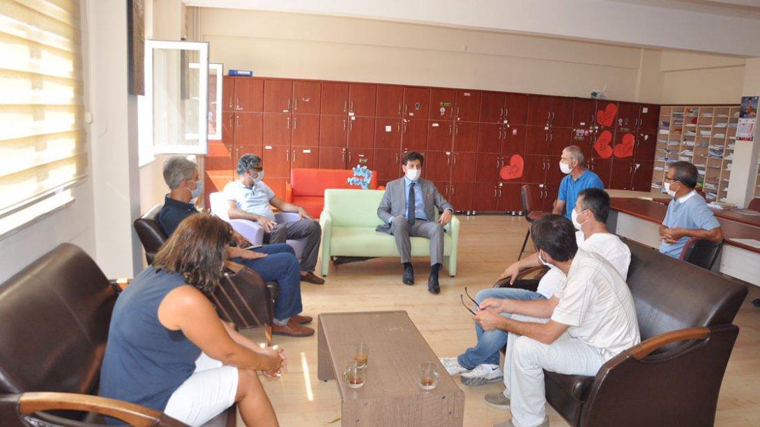 İl Milli Eğitim Müdürümüz Ersan Ulusan Tekirdağ Belediyesi Sosyal Bilimler Lisesini Ziyaret Etti