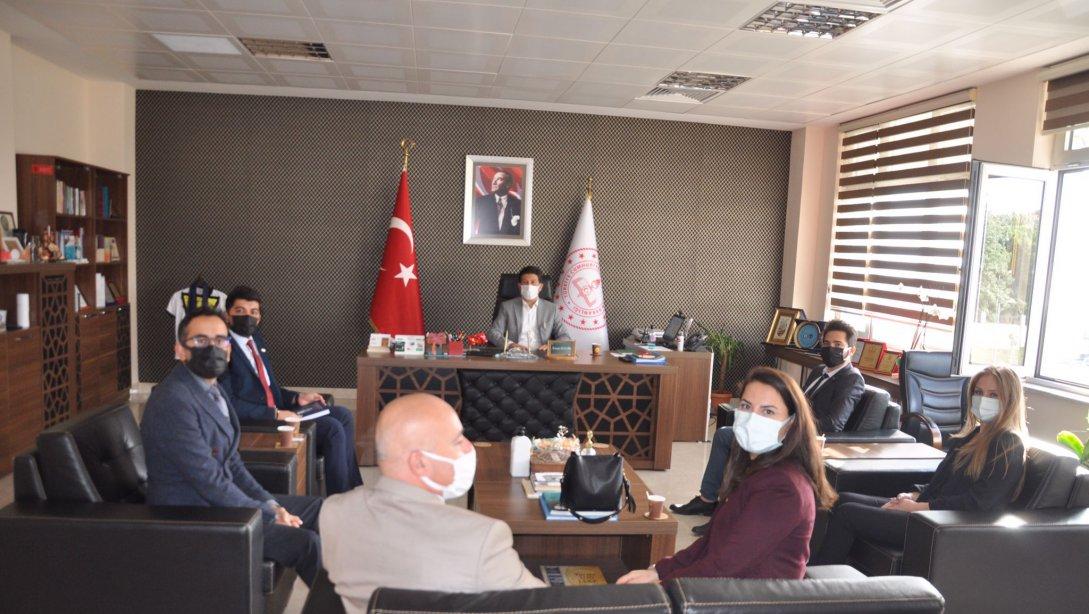 Türk PDR Derneği Tekirdağ İl Temsilciliği Yönetim Kurulu İl Milli Eğitim Müdürümüz Ersan Ulusan'ı Makamında Ziyaret Etti