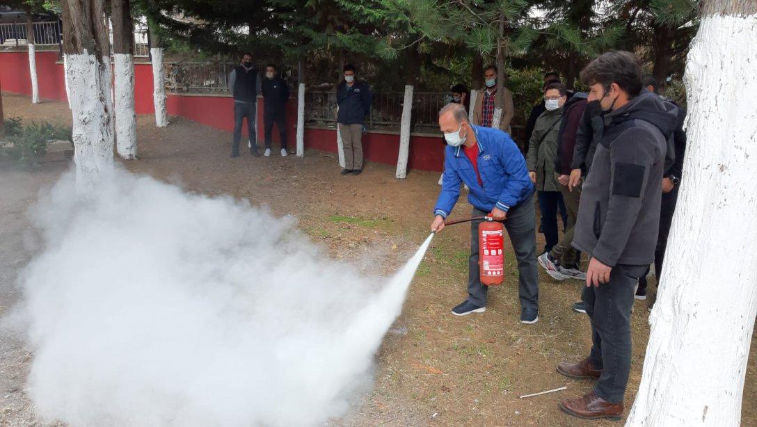 MEB AKUB Üyelerimize Yangın Eğitimi Kursu Düzenlendi