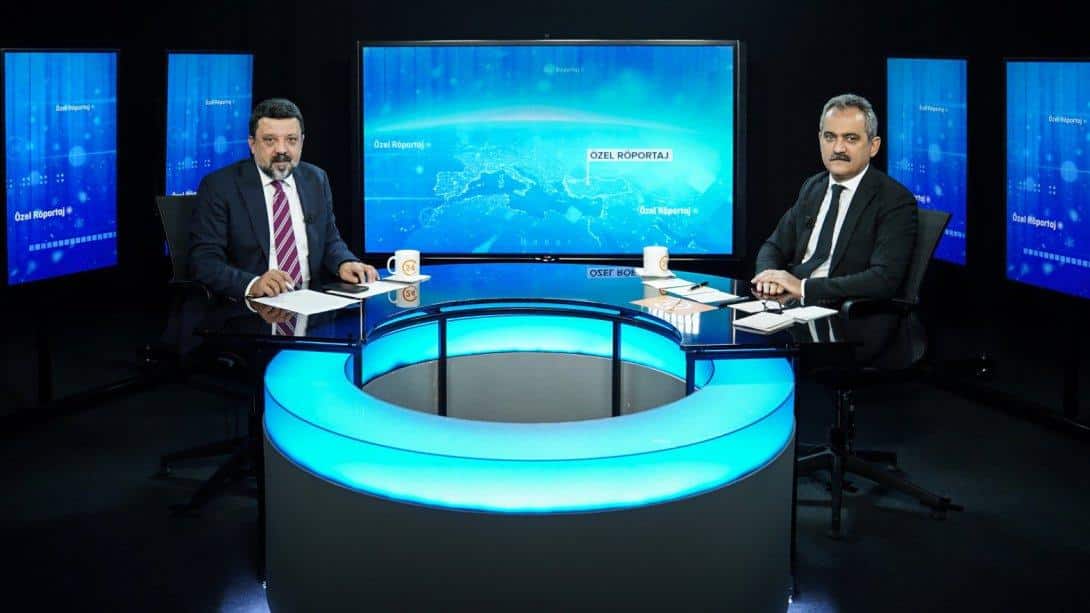 Bakan Özer, 24 TV'de Eğitim Gündemini Değerlendirdi