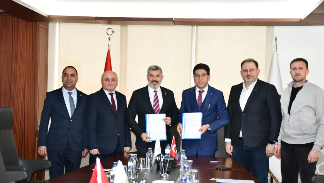 Müdürlüğümüz ile Çerkezköy Ticaret ve Sanayi Odası Arasında Mesleki ve Teknik Eğitim İş Birliği Protokolü İmzalandı