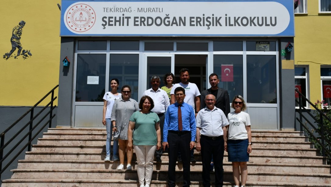 İl Millî Eğitim Müdürümüz Ersan Ulusan Muratlı Şehit Erdoğan Erişik İlkokulunu Ziyaret Etti