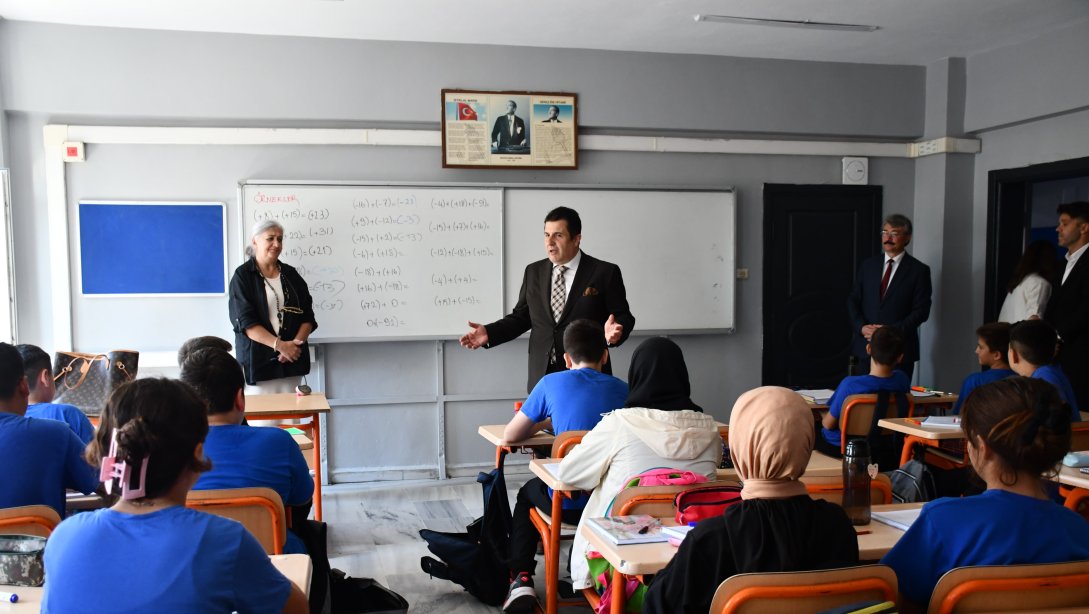 İl Millî Eğitim Müdürümüz Dr. Abdülaziz Yeniyol Marmaraereğlisi İlçemizde Okul Ziyaretlerinde Bulundu