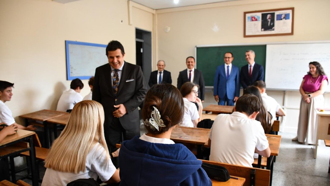 İl Millî Eğitim Müdürümüz Dr. Abdülaziz Yeniyol Şarköy İlçesindeki Okullar ile Yapımı Devam Eden Okul İnşaatlarını Gezerek İncelemelerde Bulundu