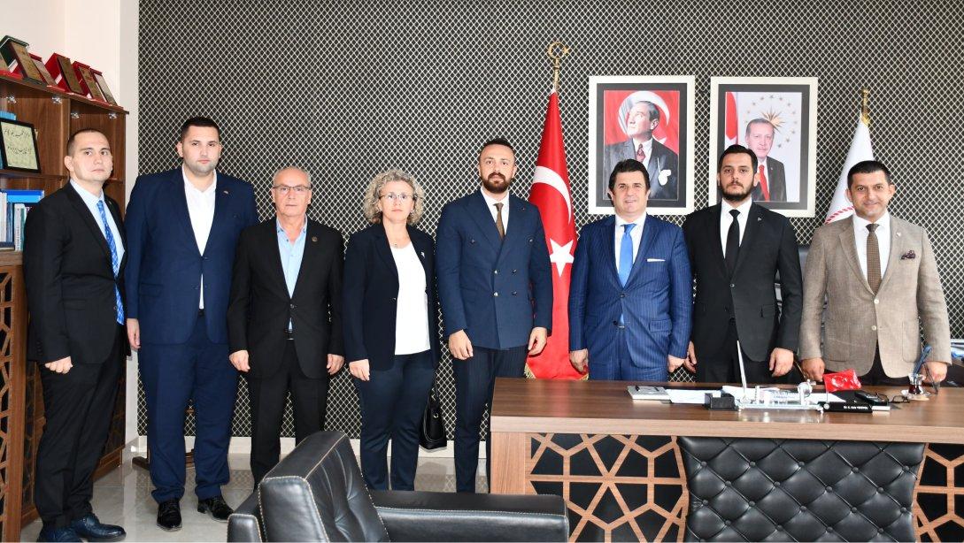 Tekirdağ MHP İl Teşkilatından İl Milli Eğitim Müdürümüz Dr. Abdülaziz Yeniyol'a Ziyaret