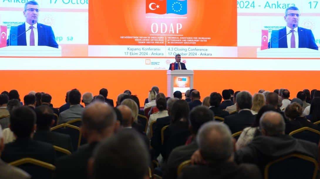 ODAP Projesi Kapanış Konferansı Yapıldı