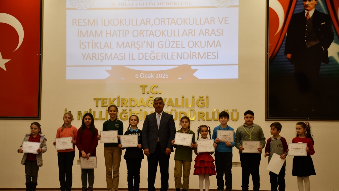 İstiklâl  Marşı'nın  Kabulü  ve  Mehmet  Akif  Ersoy'u  Anma  Günü  Etkinlikleri