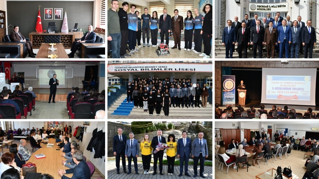 Millî Eğitim Bakanlığı Talim Terbiye Kurulu Başkanı Prof. Dr. Cihad Demirli İlimizi Ziyaret Etti