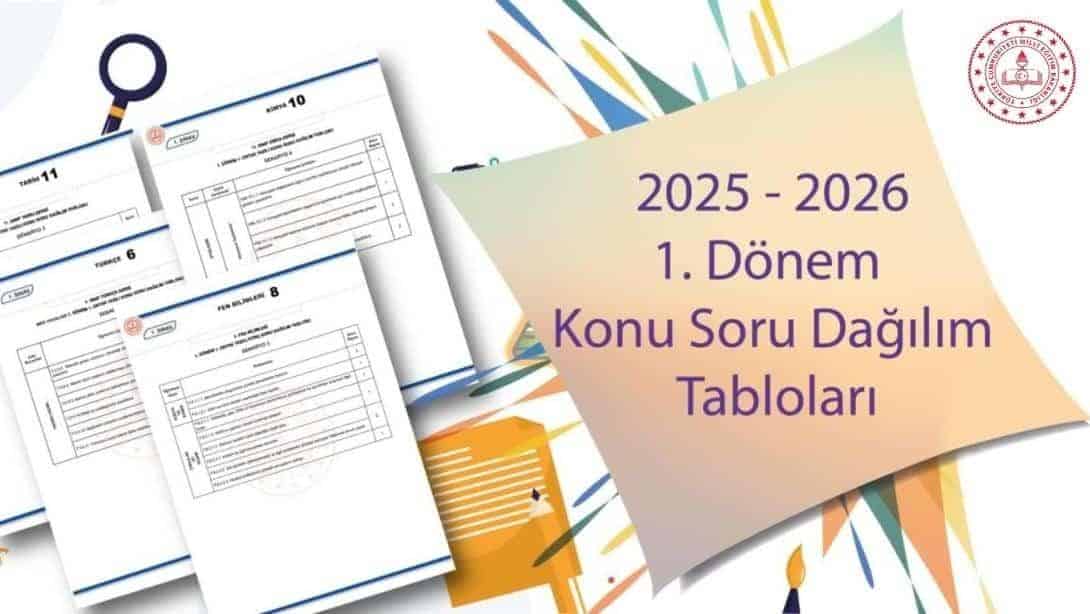 Birinci Dönem Ortak Yazılı Sınavlara Yönelik 